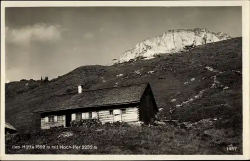 Ak Oberstaufen im Allgäu, Ifenhütte , Hochifer