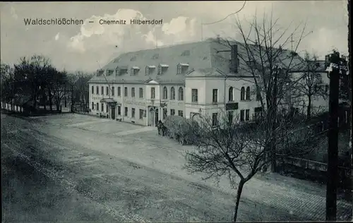 Ak Hilbersdorf Chemnitz in Sachsen, Gasthaus Waldschlösschen