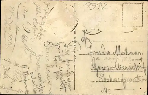 Ak Grünhainichen Sachsen, Gesamtansicht