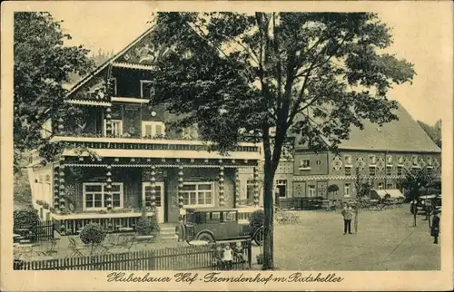 Ak Herold Thum Erzgebirge, Sommerfrische Huberbauer Hof