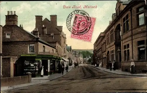 Ak Matlock Derbyshire England, Dale Road