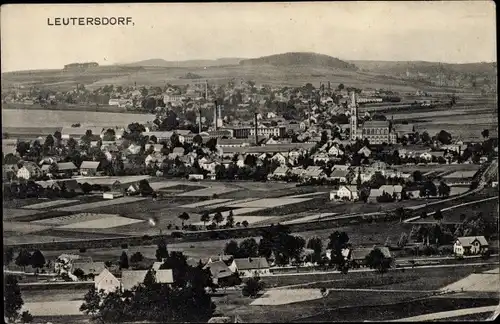 Ak Leutersdorf Oberlausitz, Gesamtansicht