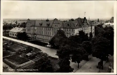 Ak Heidenau in Sachsen, Goetheschule