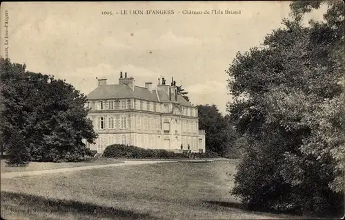 Ak Le Lion d'Angers Maine et Loire, Château de l'Isle Briand