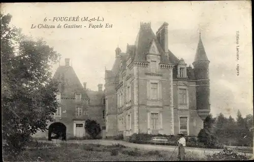 Ak Fougeré Maine-et-Loire, Le Château de Gastines