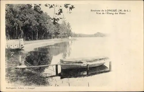 Ak Longué Maine et Loire, Vue de l'Etang des Haies