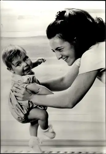 Ak Prinzessin Margriet von Niederlanden und ihr Sohn Prinz Maurits
