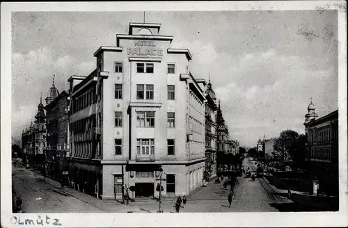 Ak Olomouc Olmütz Stadt, Hotel Palace