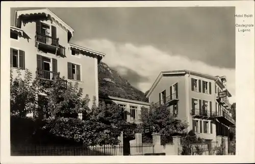 Ak Castagnola Cassarate Lugano Kt Tessin, Hotel Boldt