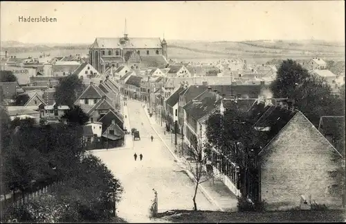 Ak Haderslev Hadersleben Dänemark, Stadtpanorama