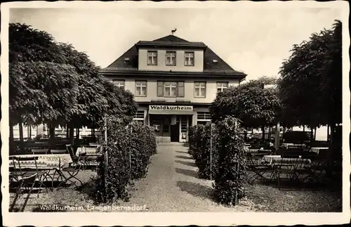 Ak Langenbernsdorf bei Werdau, Waldkurheim