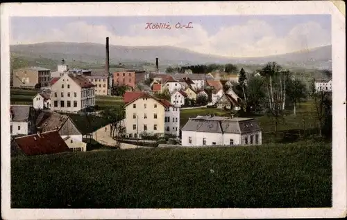 Ak Köblitz Cunewalde in der Oberlausitz, Panorama