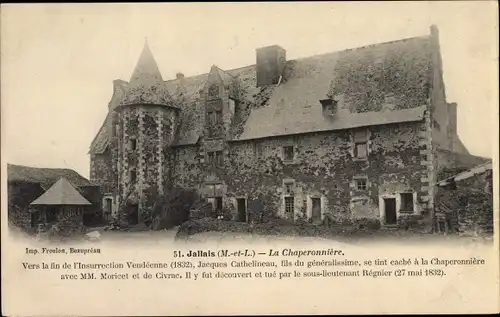Ak Jallais Maine et Loire, La Chaperonniére