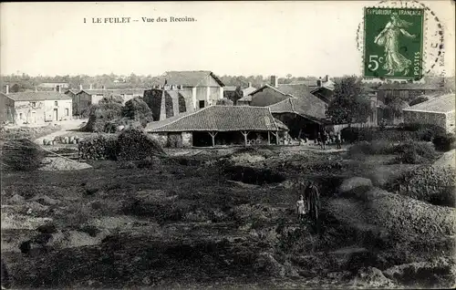 Ak Le Fuilet Maine et Loire, Vue des Recoins