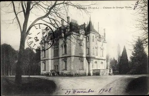 Ak Longué Maine et Loire, Château de Grange Marie