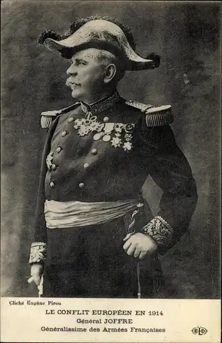 Ak General Joffre, Generalissime des Armées Francaises