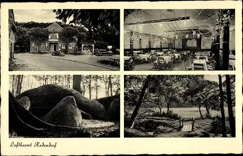 Ak Hedendorf Neukloster Buxtehude im Kreis Stade, Gasthaus zur Walhalla