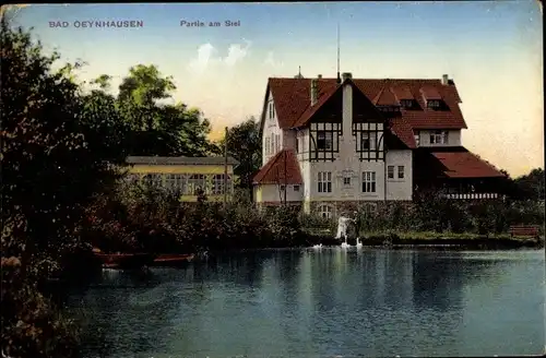 Ak Bad Oeynhausen in Westfalen, Partie am Siel