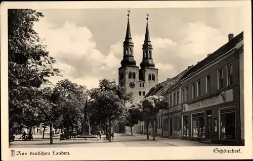 Ak Schönebeck an der Elbe, St. Jakobi Kirche