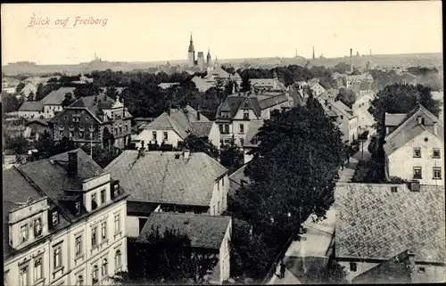 Ak Freiberg in Sachsen, Blick auf Freiberg