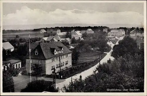 Ak Großdubrau in Sachsen, Blick auf den Ort