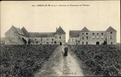 Ak Grézillé Maine et Loire, Château et Vignobles du Pimpéan