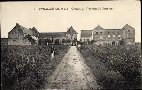 Ak Grézillé Maine et Loire, Château et Vignobles du Pimpéan