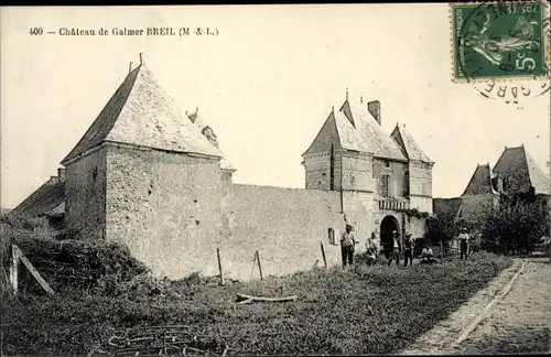 Ak Le Breil Maine-et-Loire, Château de Galmer