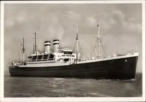 Ak Schnelldampfer Hansa, Norddeutscher Lloyd Bremen, Fotograf Hans Hartz