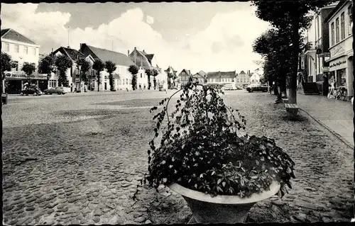 Ak Aurich in Ostfriesland, Marktplatz