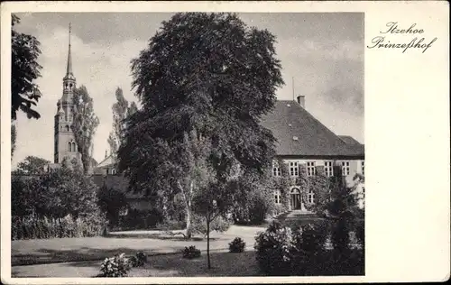 Ak Itzehoe in Schleswig Holstein, Blick auf den Prinzenhof