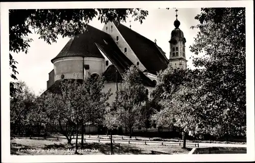 Ak Landsberg am Lech in Oberbayern, Malteserkirche