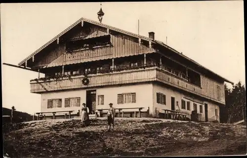 Ak Bad Tölz in Oberbayern, Unterkunftshaus Blomberg