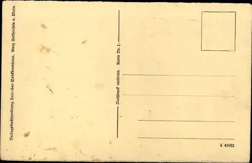 Ak Rothenfels am Main Unterfranken, Deutsches Quickbornhaus