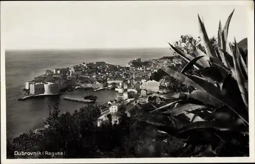 Ak Ragusa Dubrovnik Kroatien, Panorama