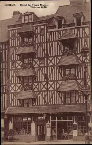 Ak Lisieux Calvados, Hotel du Vieux Manoir