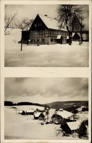 Ak Schellerhau Altenberg im Erzgebirge, Landheim des Franciscaneums zu Meißen