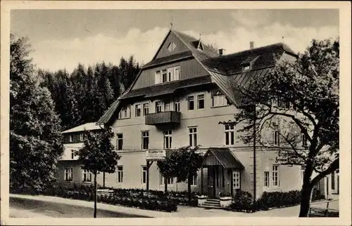 Ak Waldbärenburg Bärenburg Altenberg im Erzgebirge, Erzgebirgsheim