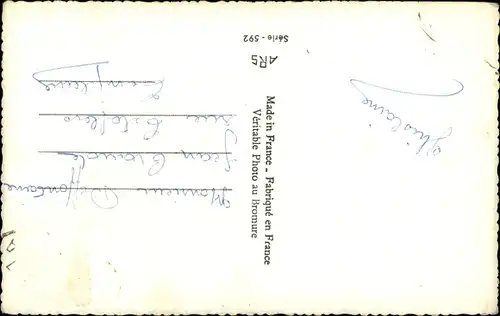 Ak Junger Mann spielt Saxophon, Noten, Blumen