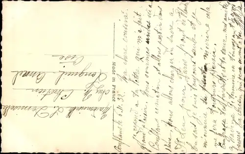 Ak Portrait von einem Mann mit Zigarette