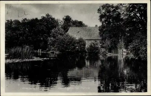 Ak Bendestorf am Kleckerwald in Niedersachsen, Bendestorfer Mühle, Seeblick