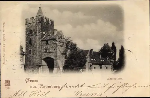 Ak Naumburg an der Saale, Marienthor