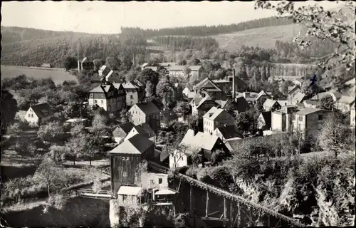 Ak Dittersdorf Amtsberg im Erzgebirge, Unterer Ortsteil