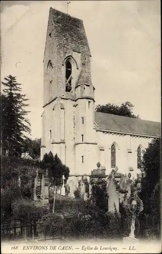 Ak Louvigny Calvados, Eglise