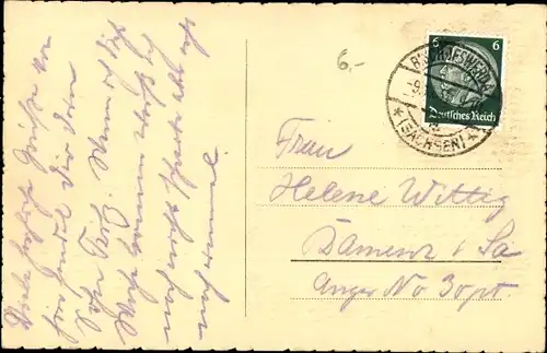 Ak Bischofswerda in Sachsen, Am Mühlteich