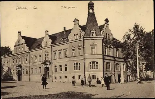 Ak Pulsnitz Sachsen, Schützenhaus