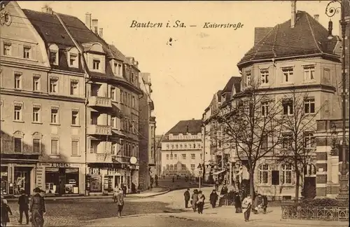 Ak Bautzen in der Lausitz, Kaiserstraße