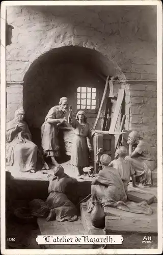 Künstler Ak Mastroianni, D., L'Atelier de Nazareth