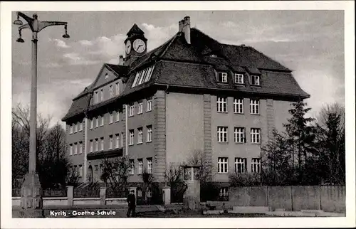 Ak Kyritz in der Prignitz, Goetheschule