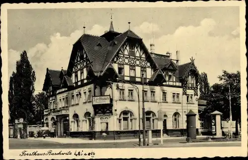 Ak Raschwitz Markkleeberg in Sachsen, Forsthaus, Inh. H. Wendler